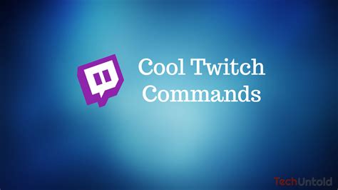 twitch commands